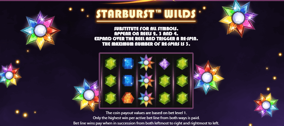 Starburst wild