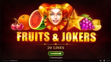 fruits and jokers 20 lines screenshot (2)