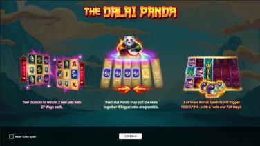 the dalai panda screensot