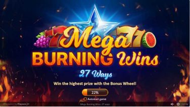 Mega Burning Wins 27 ways screenshot (2)