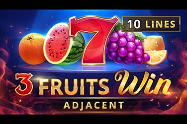 3 fruits win 10 lines