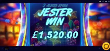 jester spins win