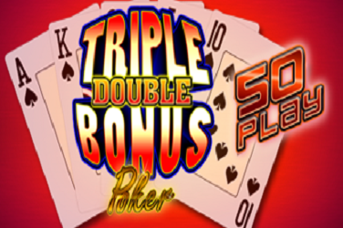 Triple Double Bonus Poker – 50 Play