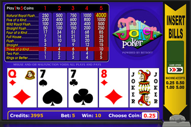 1 Hand Joker Poker