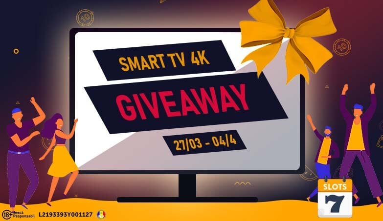 GIVEWAY LUNA MARTIE – SMART TV 4K cu diagonala de +160 CM