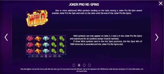 Joker Pro JOKER PRO RE-SPINS 2