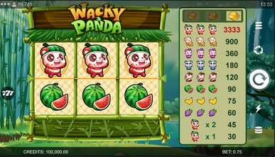 Wacky Panda Theme