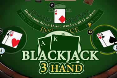 Blackjack 3 Hand Habanero
