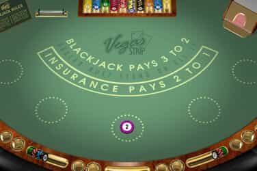 Vegas Strip Blackjack Gold Microgaming