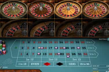 Multi Wheel European Roulette Gold Microgaming