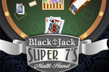 Blackjack Super 7's Multihand ISoftBet