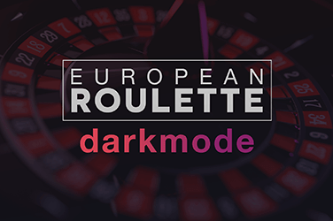 European Roulette Dark Mode Gamevy
