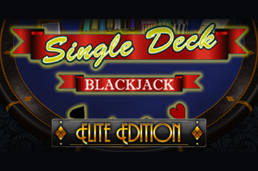 Single Deck Blackjack - Elite Edition Genii