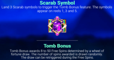 Egyptain Tombs Scarab Symbol