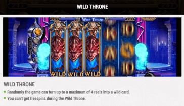 Golden Throne Wild Throne