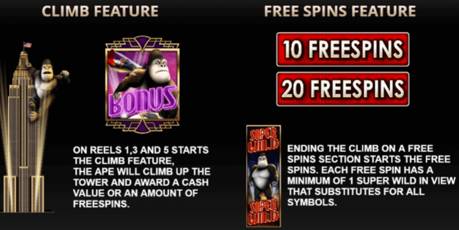 KRAZY KLIMBER Bonus Feature