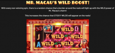 Mr Macau Mr Macau’s Wild Boost