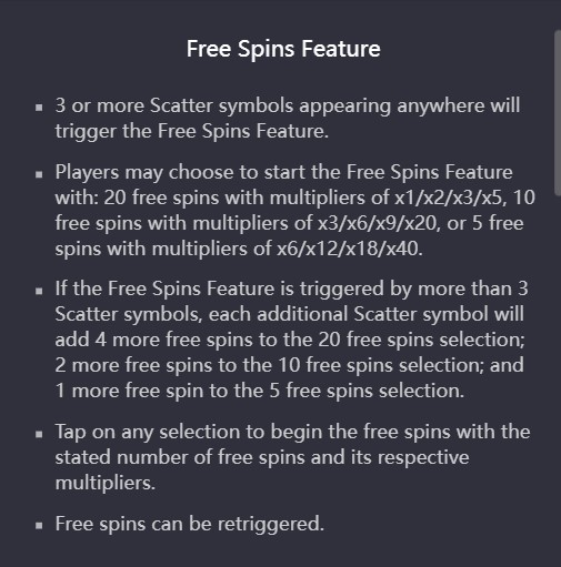 Queen of Bounty Free Spins Feature