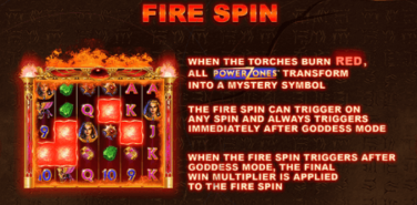 Ishtar Powerzones Fire Spin