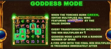Ishtar Powerzones Goddess Mode