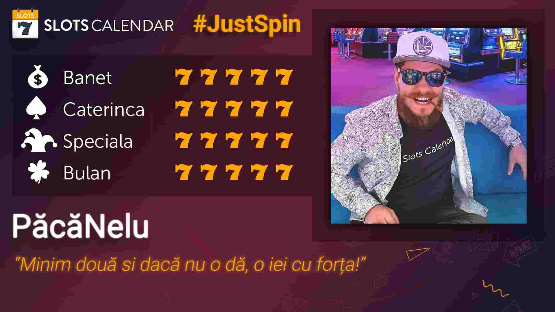 PăcăNelu face prima retragere de aproape 8000 RON la SlotsCalendar