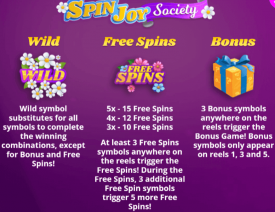 Spin Joy Society Symbols
