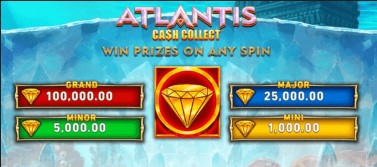 Atlantis Cash Collect Diamond Prize