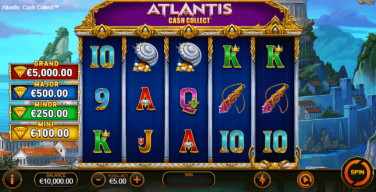Atlantis Cash Collect Theme