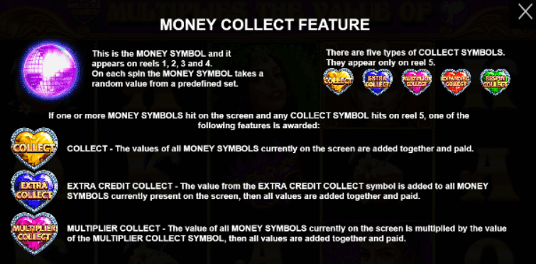 Heart of Rio Theme Money Feature