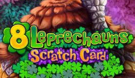 8 Leprechauns Scratch Card