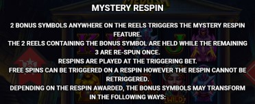 Medusa Hot 1 Mystery Respin