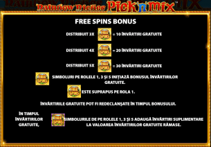 Rainbow Riches Pick n Mix Free Spins