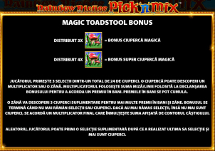 Rainbow Riches Pick n Mix Magic Toadstool