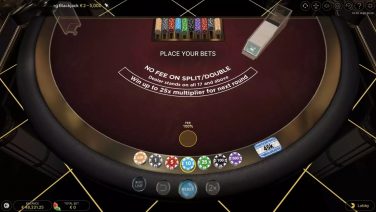 First Person Lightning Blackjack theme