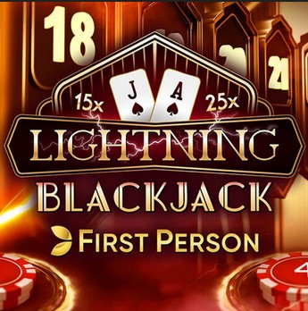 First Person Lightning Blackjack