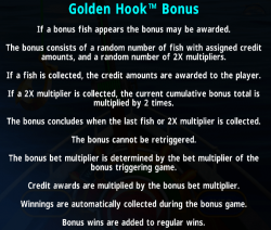Golden Hook Bonus Fish