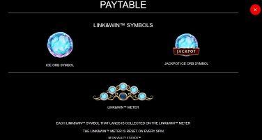 arctic enchantress paytable