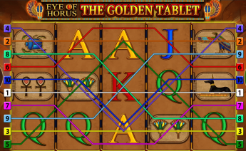 eye of horus the golden tablet graphics