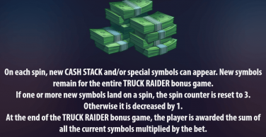 Cash Truck Cash Stack