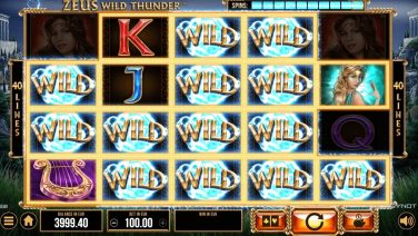 zeus wild thunder wilds