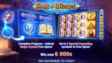 Book of Wizard Crystal Chance details