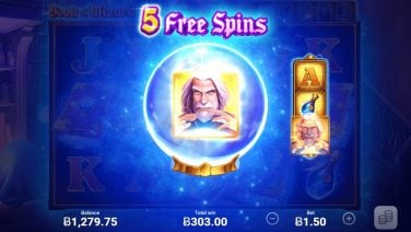 Book of Wizard Crystal Chance free spins