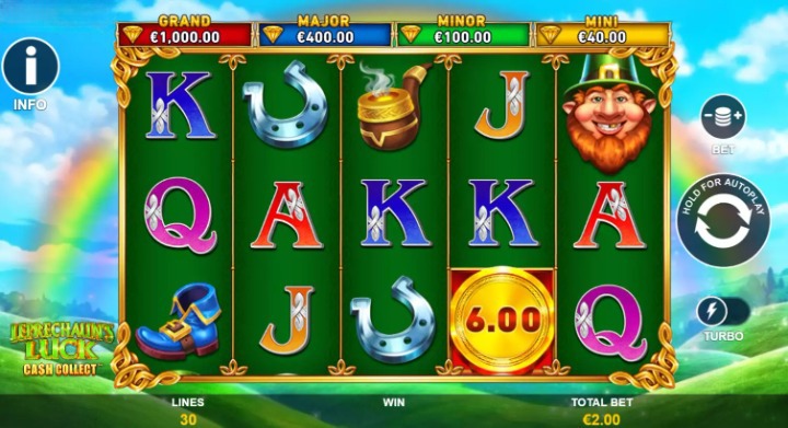 Cash Collect Leprechauns Luck Tema si Aspect