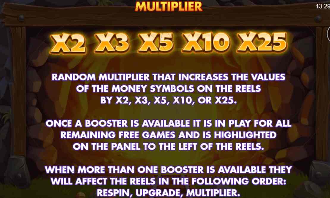 Cash Mine Online Multiplier