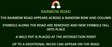 Lucky Leprechaun Clusters Rainbow Road