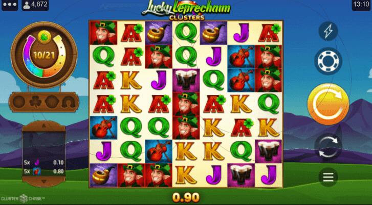 Lucky Leprechaun Clusters Theme
