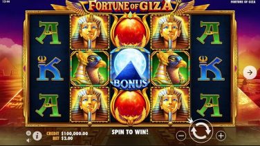 fortune of giza bonus