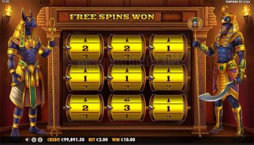 fortune of giza free spins