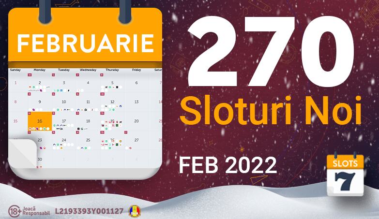 Sloturi Noi » Februarie 2022