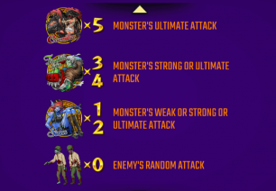 Monster Domination Attacking Feature